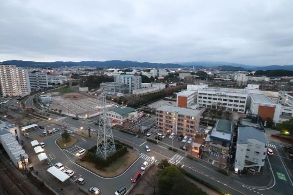 サンリヤン大野城駅前3番館　現地からの眺望　